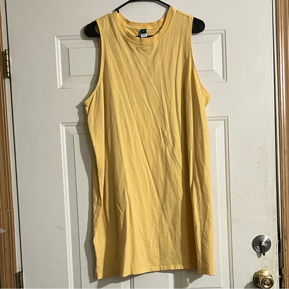 Old Navy Yellow Muscle Tee